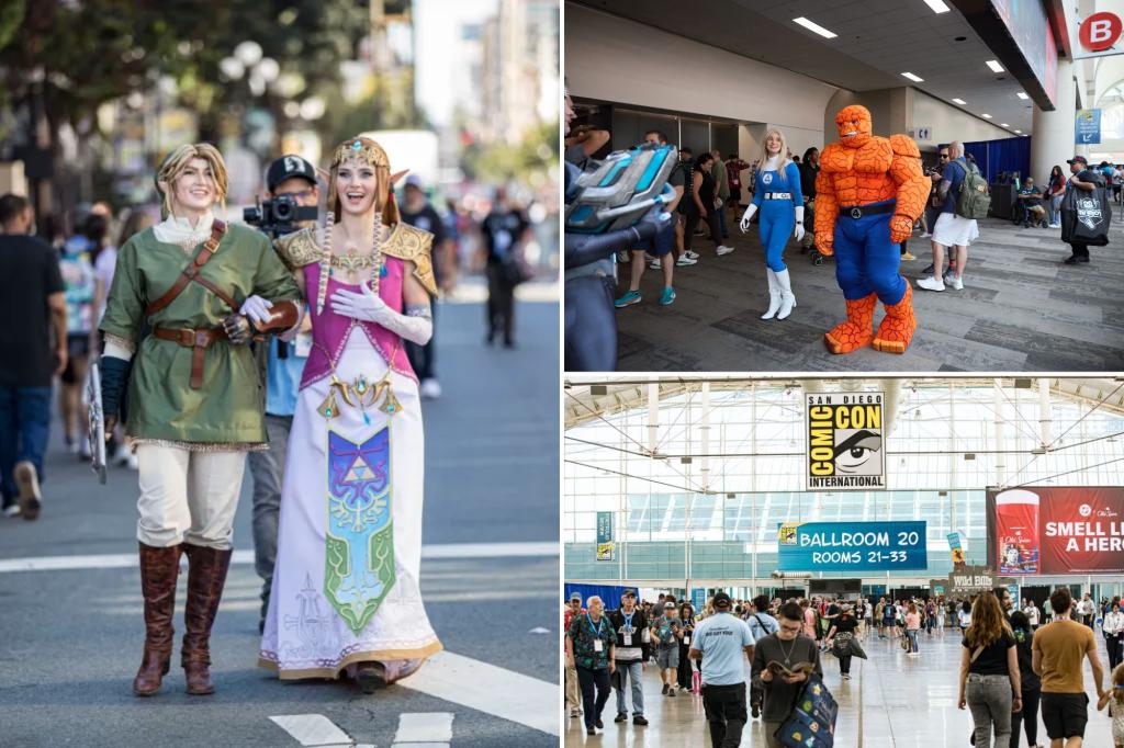 Comic-Con 2025 begins with new 'Freddy's,' 'Toxic Avenger,' and countless cosplays