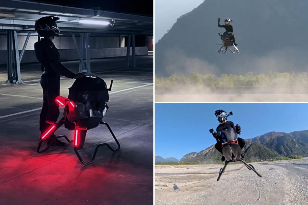 Company demonstrates the reality of a Star Wars-like speeder bike