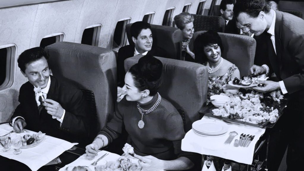Comparing today's air travel experiences to the 'golden age' of flying, based on expert opinions
