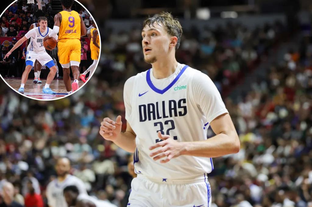 Cooper Flagg candidly shares his thoughts on his summer league debut.