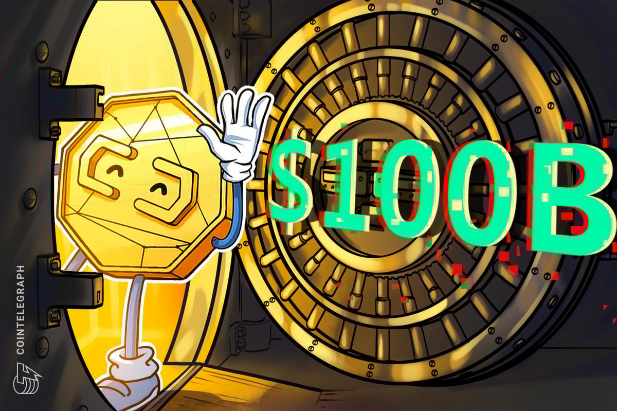 Corporate cryptocurrency reserves exceed $100B as Ether purchases increase.