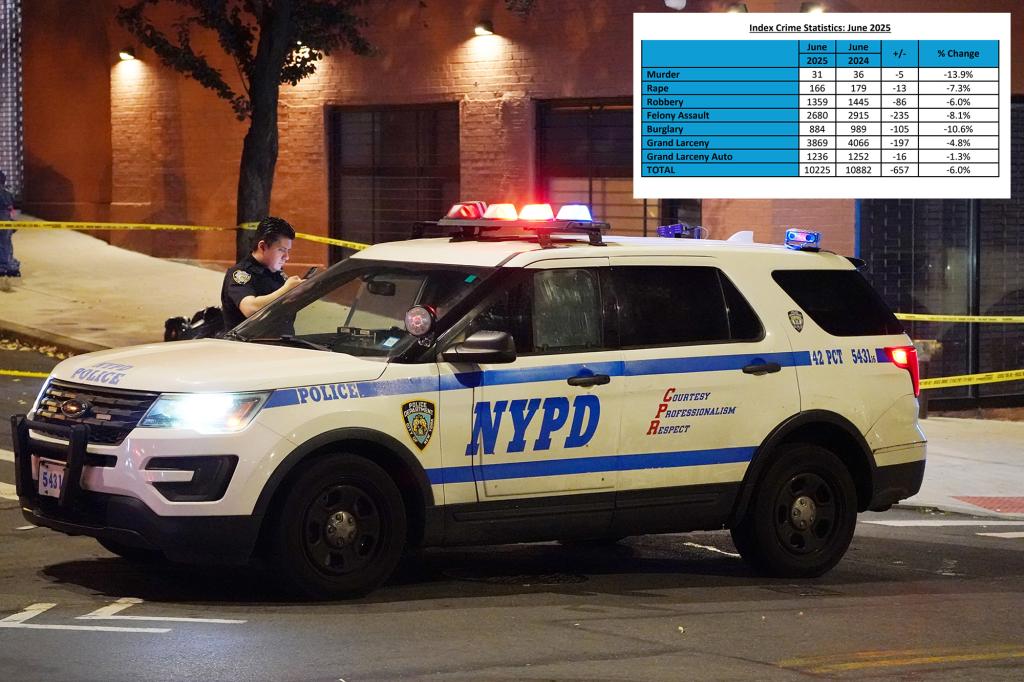 Crime decreases in NYC, but there's a prolonged rise in 'underreported' offenses, according to new NYPD data.