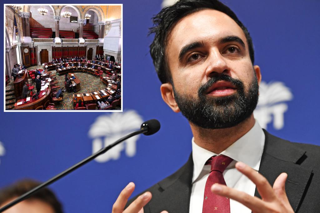 Critics question Zohran Mamdani’s campaign image after he voted to increase his own salary.