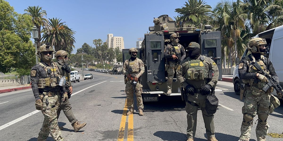 DHS demonstrates to Mayor Karen Bass that the agency will remain in LA until the task is completed.