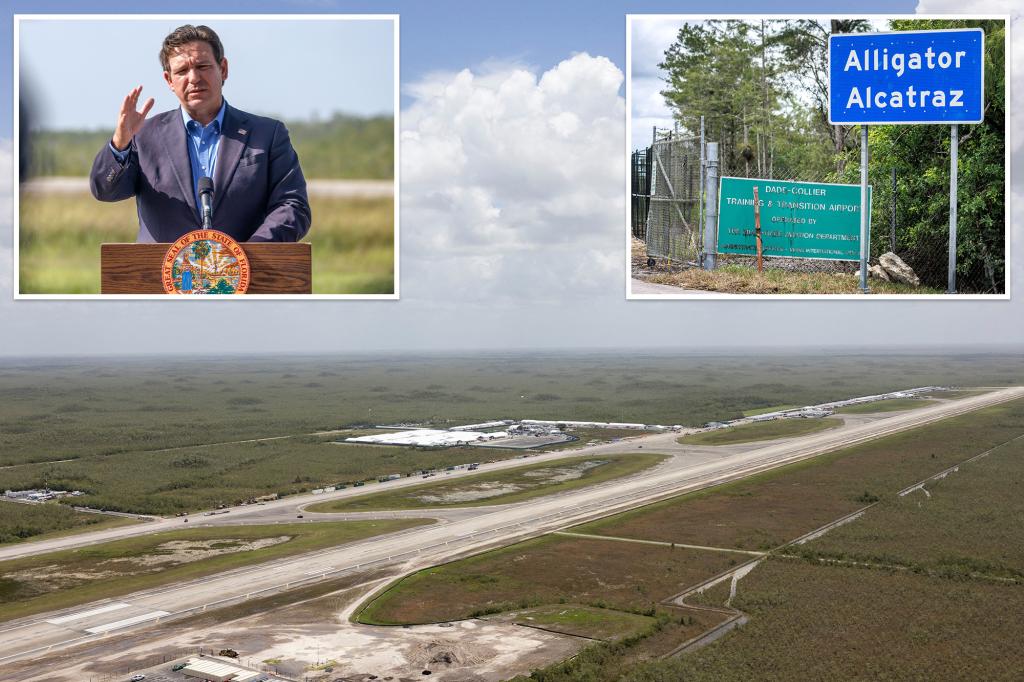 DHS starts transporting migrants from Florida's 'Alligator Alcatraz,' DeSantis reveals