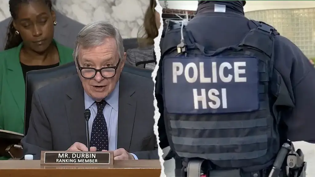 DHS supports its agents following Durbin's allegations of shifting focus from criminal cases.