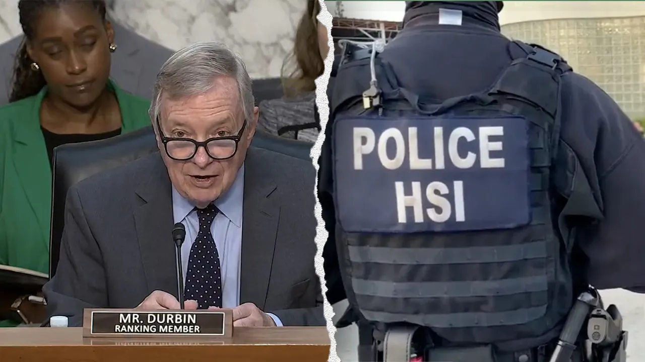 DHS supports its agents following Durbin's allegations of shifting focus from criminal cases.