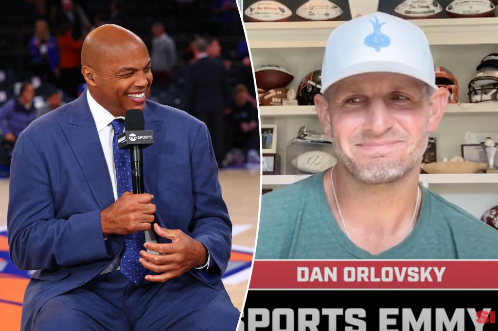 Dan Orlovsky was angry after losing the Emmys to Charles Barkley.