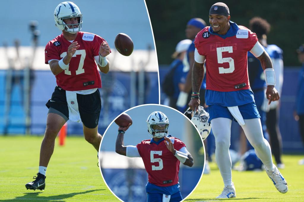 Daniel Jones and Anthony Richardson face challenges in quarterback competition