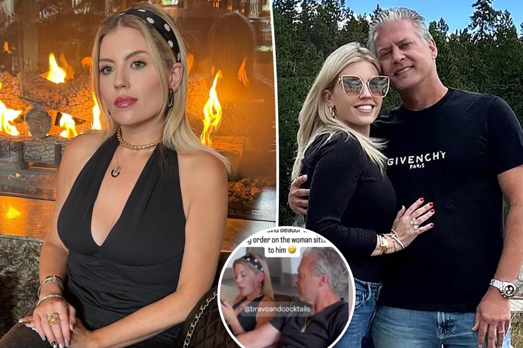 David Beador seen with wife Lesley shortly after submitting restraining order against her