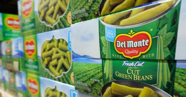 Del Monte Foods Seeking Bankruptcy Protection Amid Changing Consumer Preferences