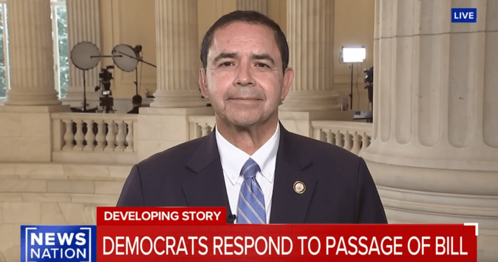 Democrat acknowledges that border numbers have decreased due to Trump's "correct approach" to border control.