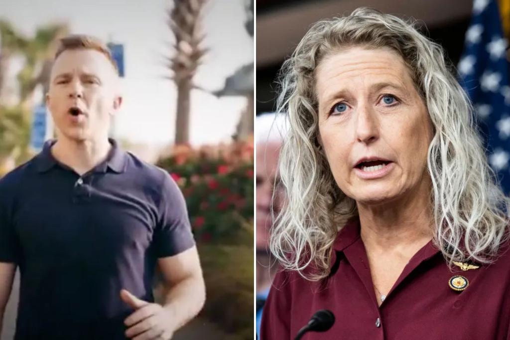 Democrat in highly competitive House election centers campaign in DC, three hours from the district