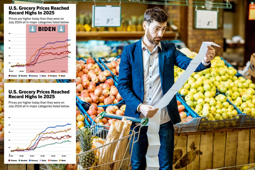 Democratic Party initiative to draw attention to 'record high' grocery prices completely fails