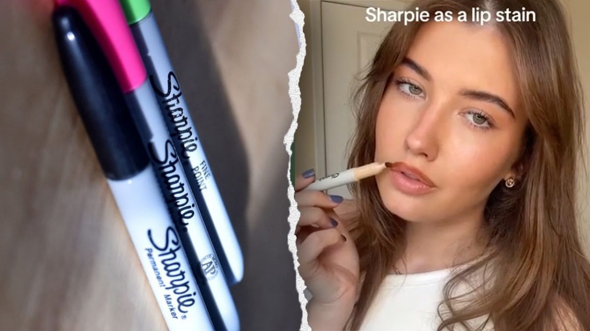 Dermatologist cautions about popular Sharpie lip liner trend online