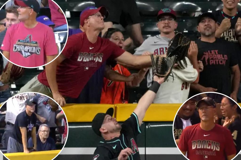 Diamondbacks supporter prompts umpire review for the fourth consecutive season