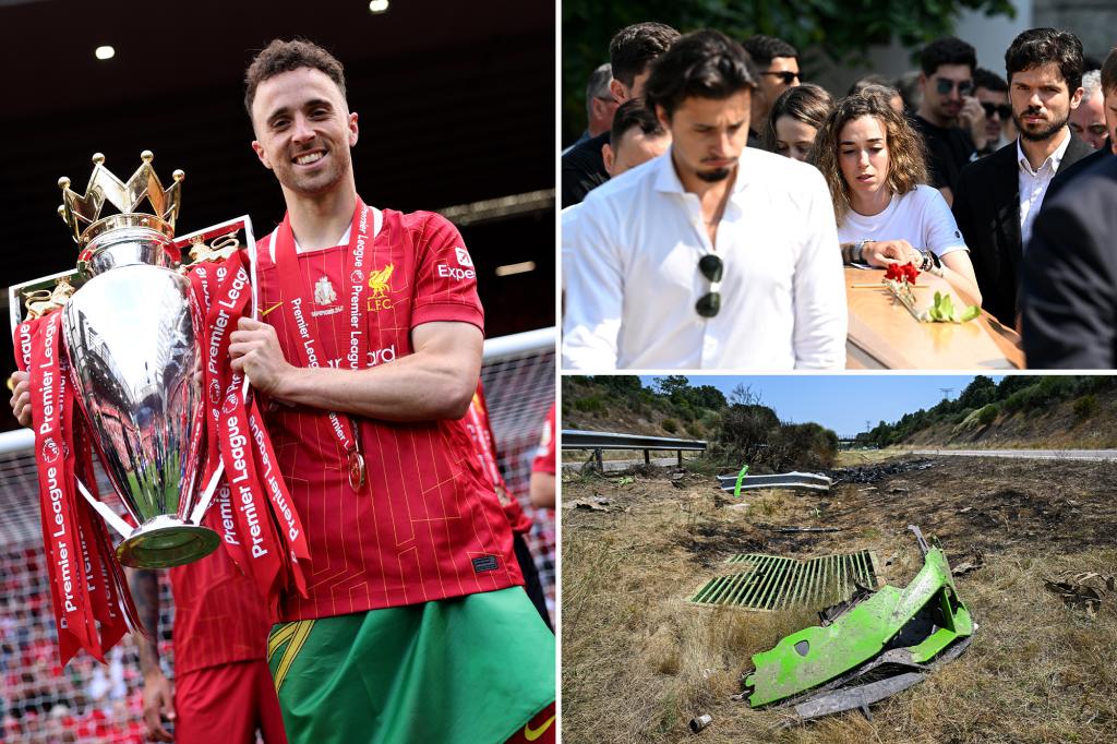 Diogo Jota of Liverpool reportedly was driving too fast before fatal accident in Spain, police inquiry shows