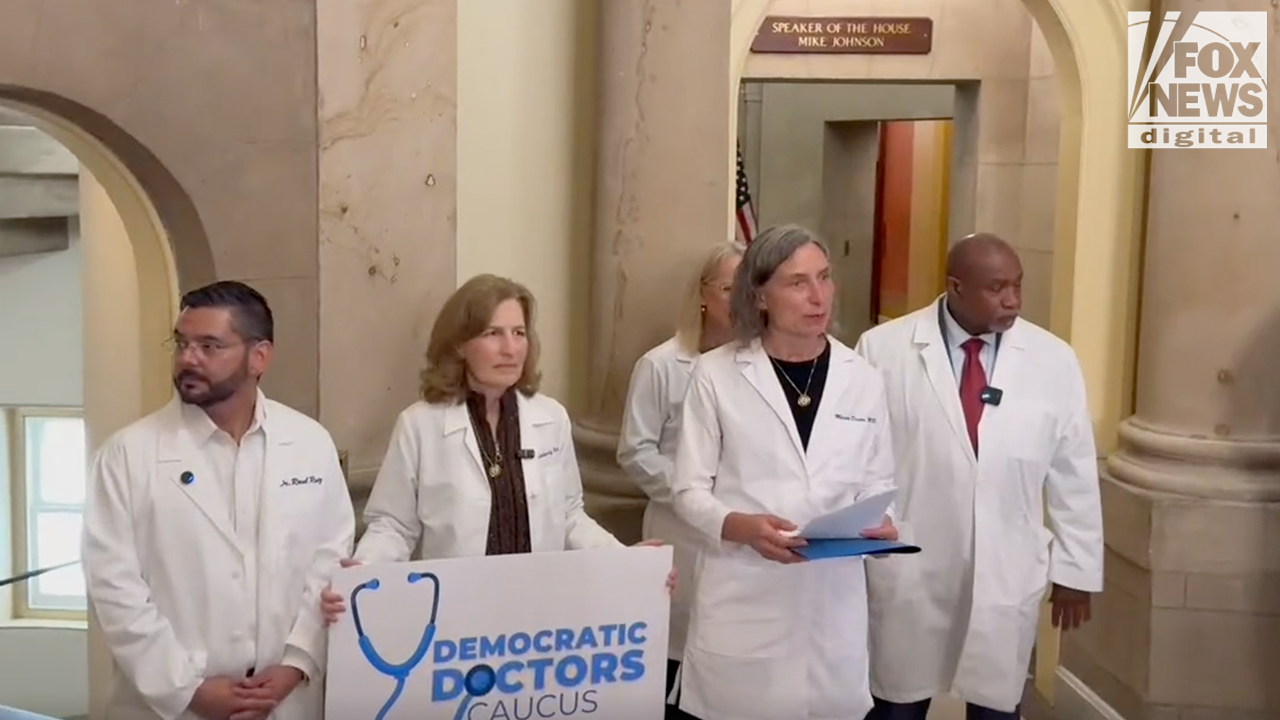 Doctors' protest against Trump's large bill overshadowed by tourists