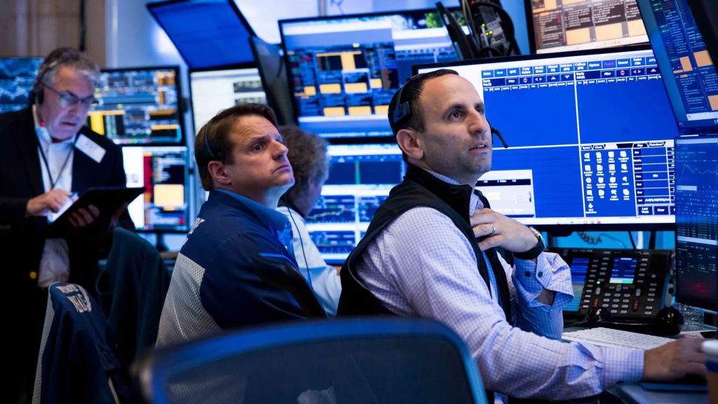 Dow rises while S&P 500 remains unchanged as investors shift away from tech to begin the new quarter: Live updates