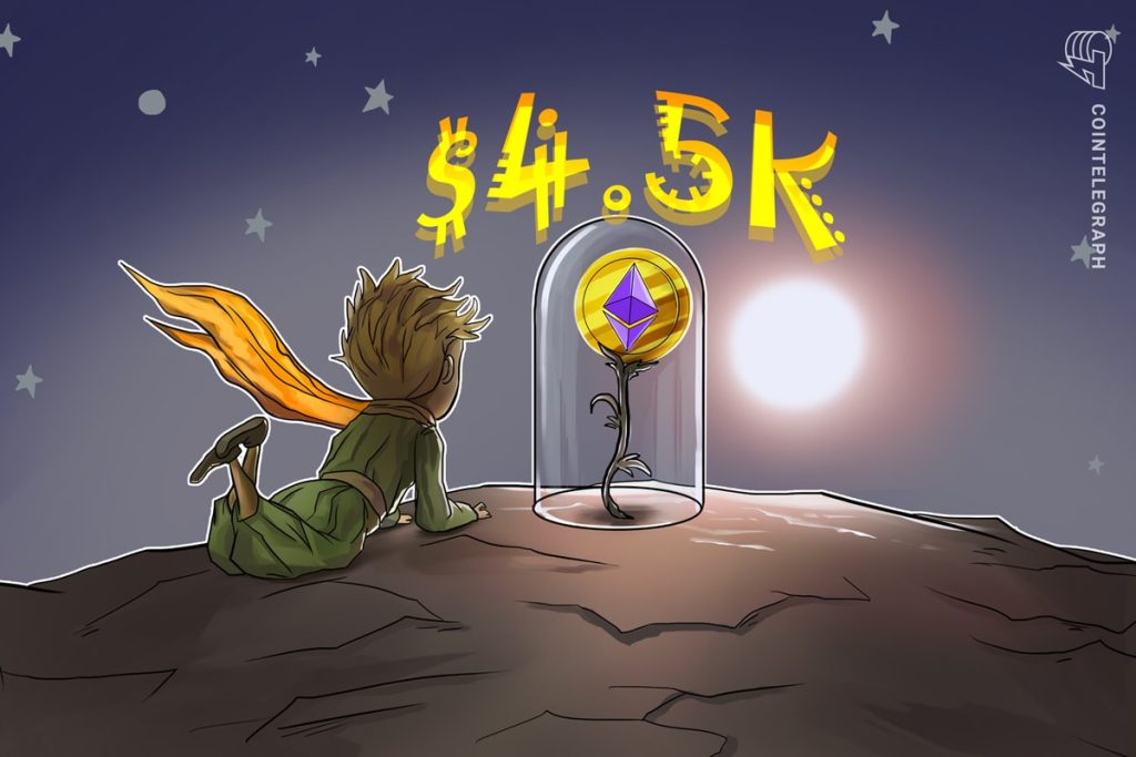 ETH chart signals concern as onchain data suggests a rise to $4.5K