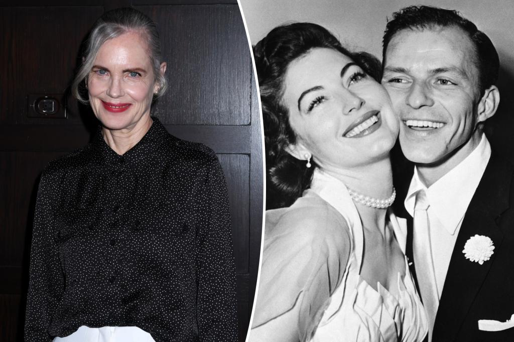 Elizabeth McGovern comments humorously on Ava Gardner's remark about Frank Sinatra's masculinity.