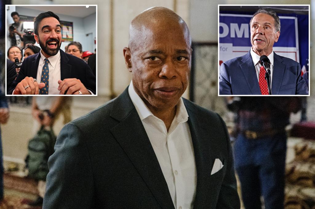 Eric Adams' chances in the NYC mayoral election are struggling, according to a poll.