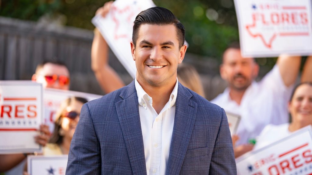 Eric Flores promises to support Trump in his Texas congressional campaign