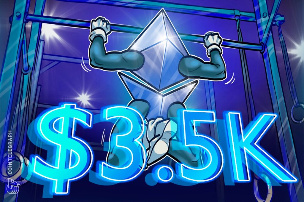 Ethereum aims to surpass $3,500 as RSI indicates a potential rise to $10,000 ETH price.