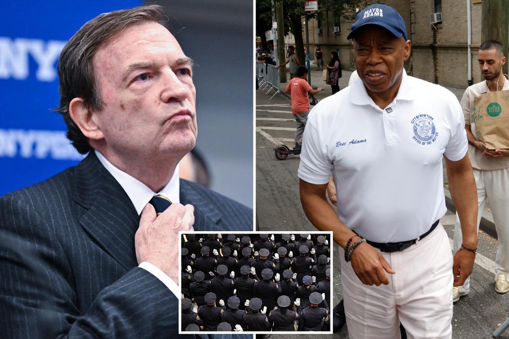 Ex-NYPD interim chief claims Mayor Adams and his associates operate City Hall and the police department as a "coordinated criminal conspiracy."