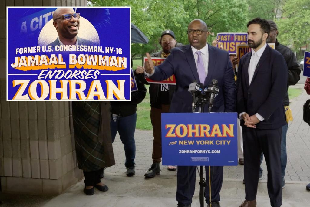 Ex-'Squad' Rep. Jamaal Bowman may become the chancellor of NYC schools under Zohran Mamdani, according to sources.