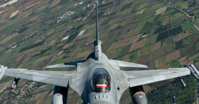 F-16s Deployed to Secure NATO Airspace Amid Russian Attacks on Ukraine