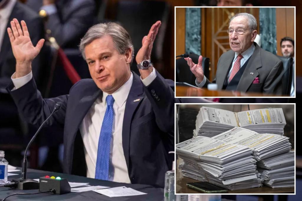 FBI halted investigation into suspected 2020 election scheme by China as it would conflict with Director Wray’s statements to Congress, documents indicate