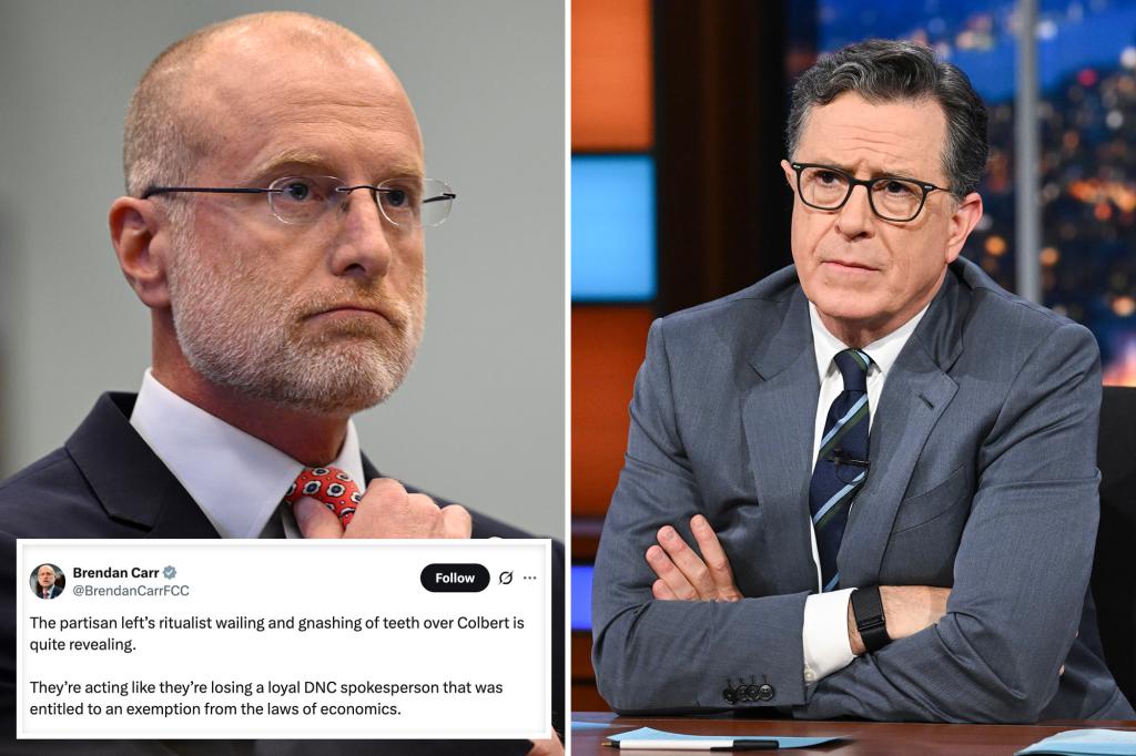 FCC Chair says Stephen Colbert has lost his touch