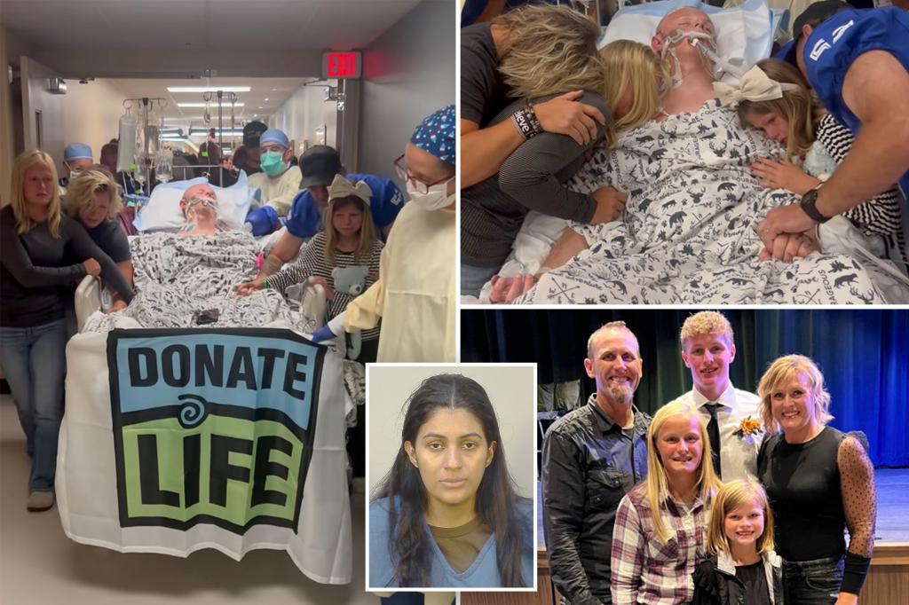 Family heartbreakingly bids farewell to teen who died due to a drunk driver, as his organs are donated.