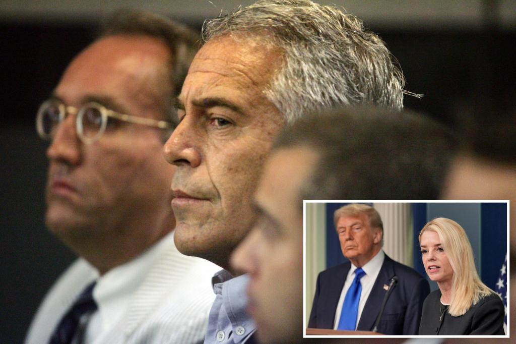 Federal judge rejects Trump administration's request to make Jeffrey Epstein grand jury transcripts public.