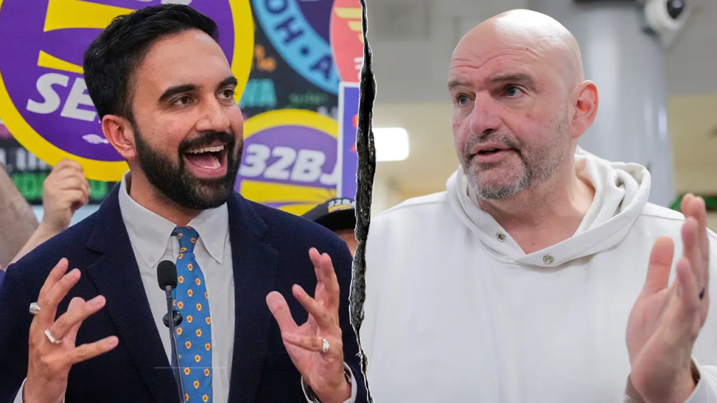 Fetterman criticizes Mamdani's primary victory in New York City as a benefit for Republicans.