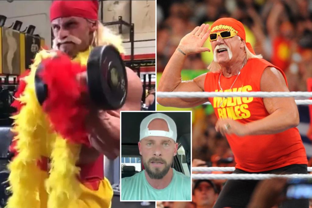 Fitness influencer Joey Swoll leaves social media following criticism over Hulk Hogan costume tribute