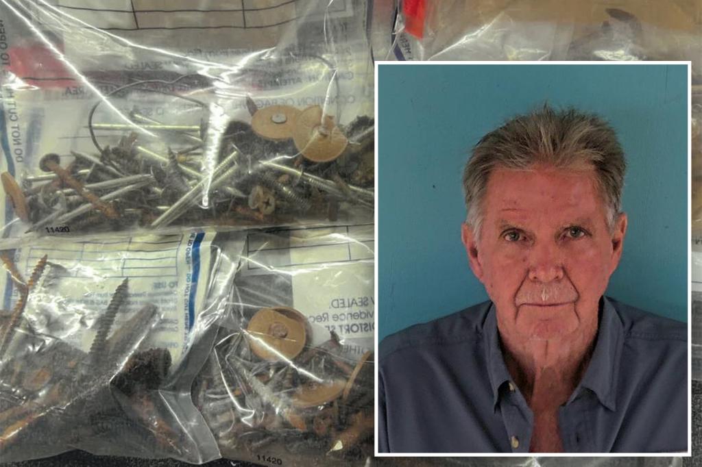 Florida 'Nail Bandit' charged with damaging fire rescue vehicles using sharp items