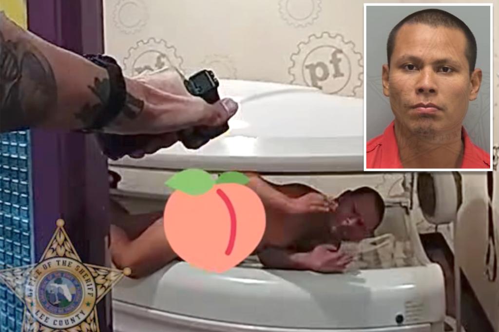 Florida man Henrry Antunez-Avarad's nude outburst at Planet Fitness prompts Lee County Sheriff to a tanning bed
