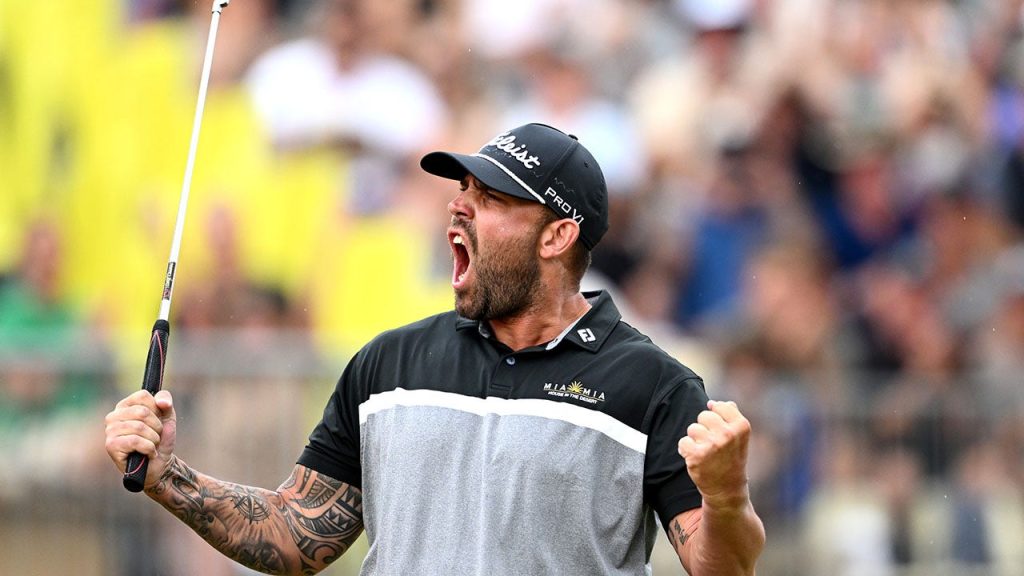 Former inmate Ryan Peake earns spot in Open Championship despite biker gang history