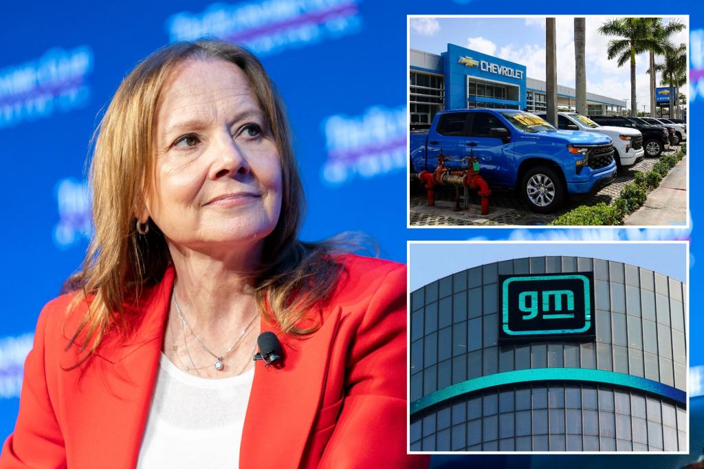 GM stock falls after profit decline from $1.1B tariff impact