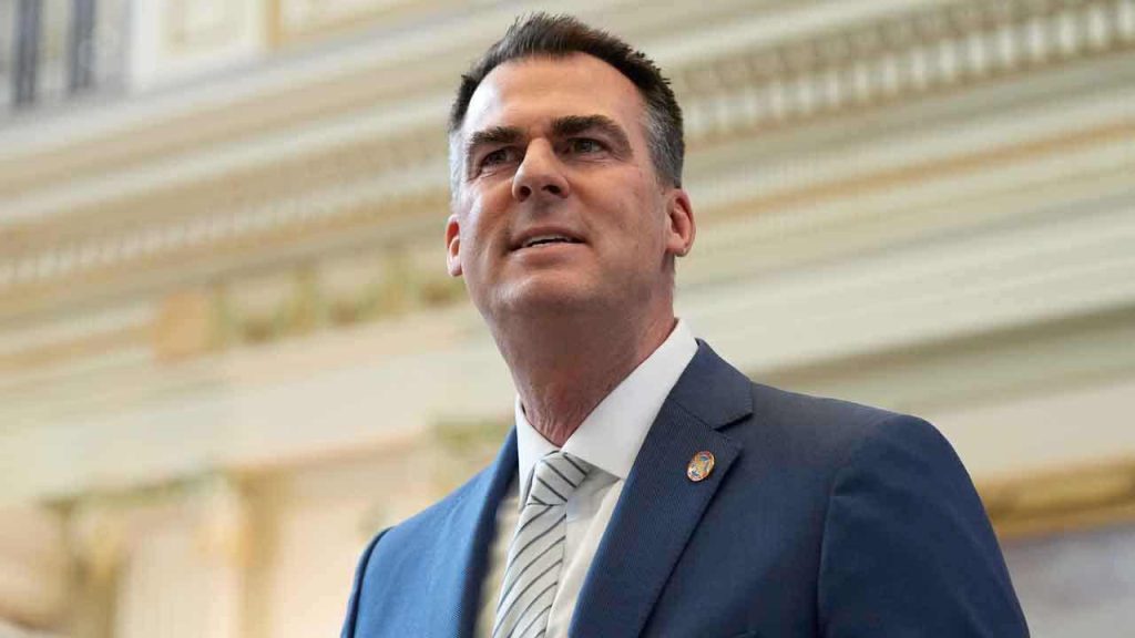 GOP Governor Stitt feels let down as Democratic governors might halt NGA payments.
