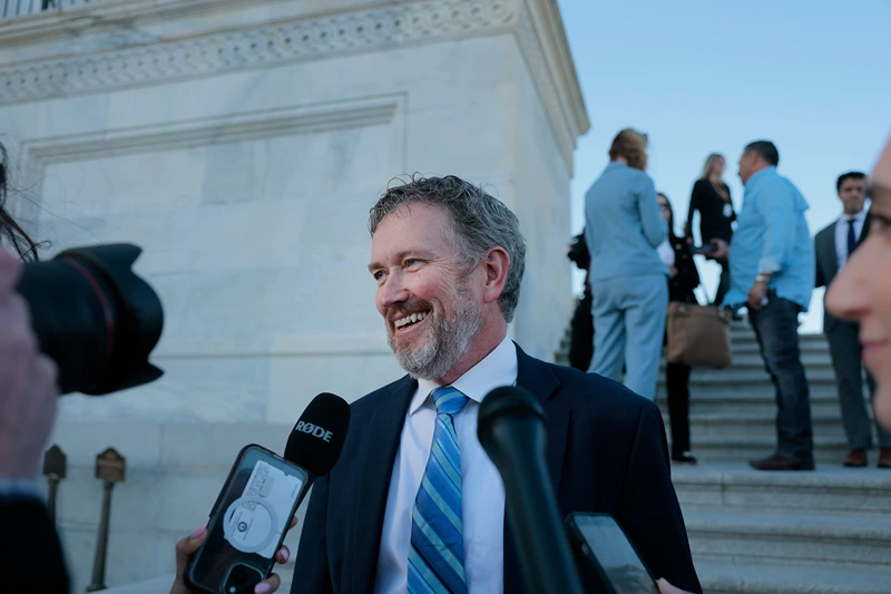 GOP Rep. Thomas Massie seeks to push for a vote on making Epstein documents public.