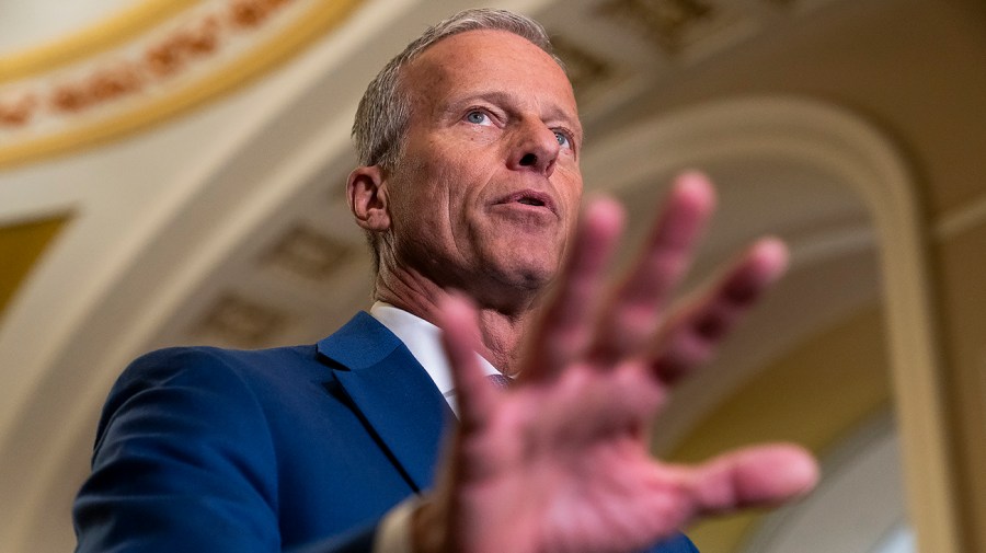 GOP leader confronts Republicans over funding cuts supported by Trump.