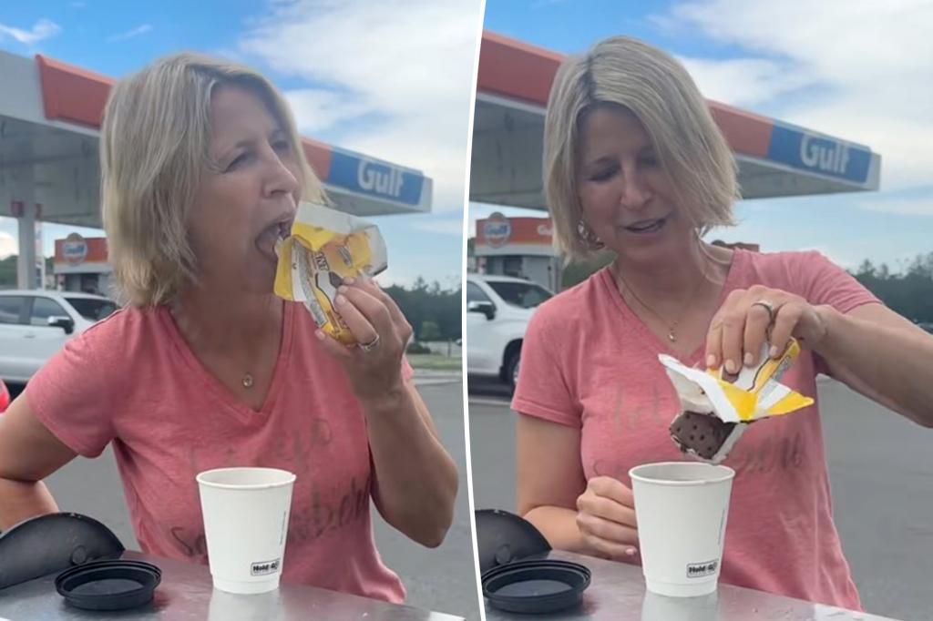 Gas station take on traditional Italian affogato becomes popular