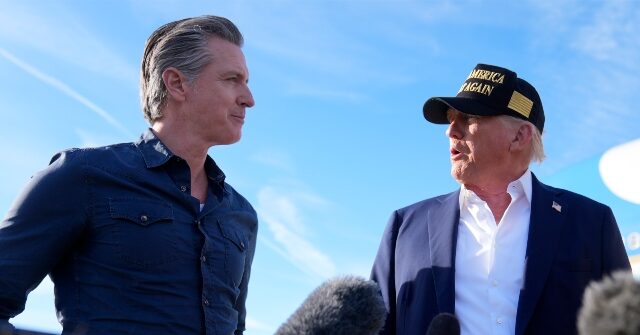 Gavin Newsom Mimics Trump on Wildfires: 'Make America Rake Again'