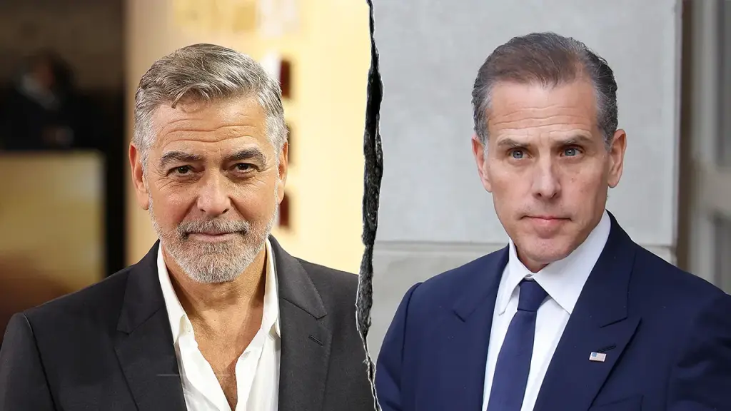 George Clooney remains quiet while Hunter Biden criticizes the actor regarding Joe Biden's exit article