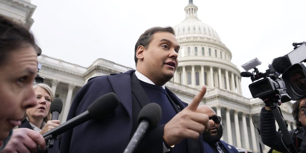 George Santos says a 'fabulous' goodbye as he turns himself in for his prison sentence