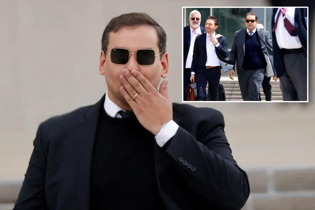 George Santos shares emotional goodbye on social media before heading to prison for wire fraud