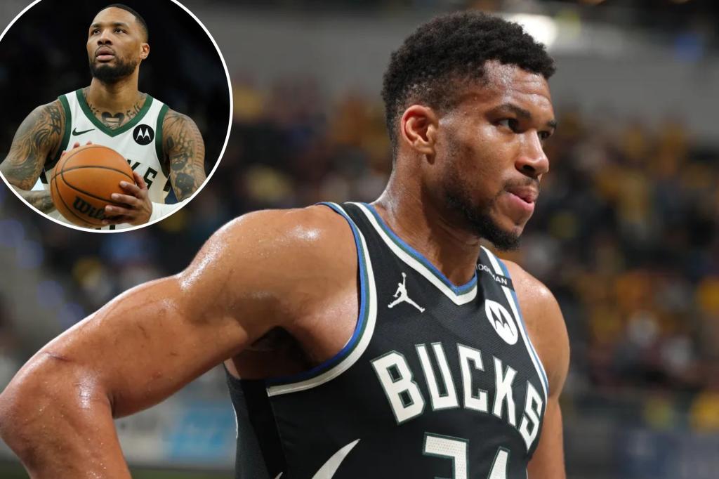 Giannis Antetokounmpo upset about Bucks' transaction involving Myles Turner and Damian Lillard
